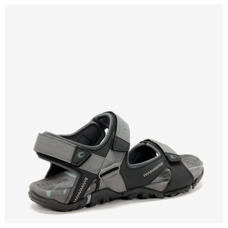 SANDALIA DOS VELCROS NEGRO