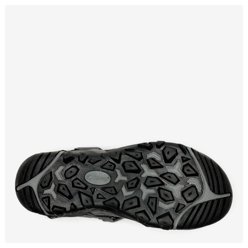 SANDALIA DOS VELCROS NEGRO