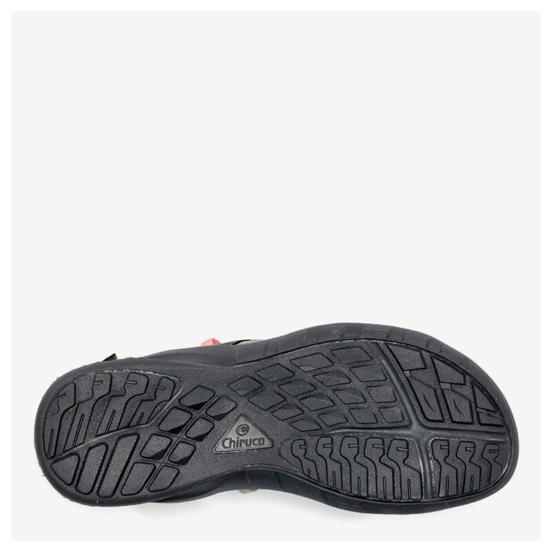 SANDALIA DOS VELCROS MARRON-BEIG