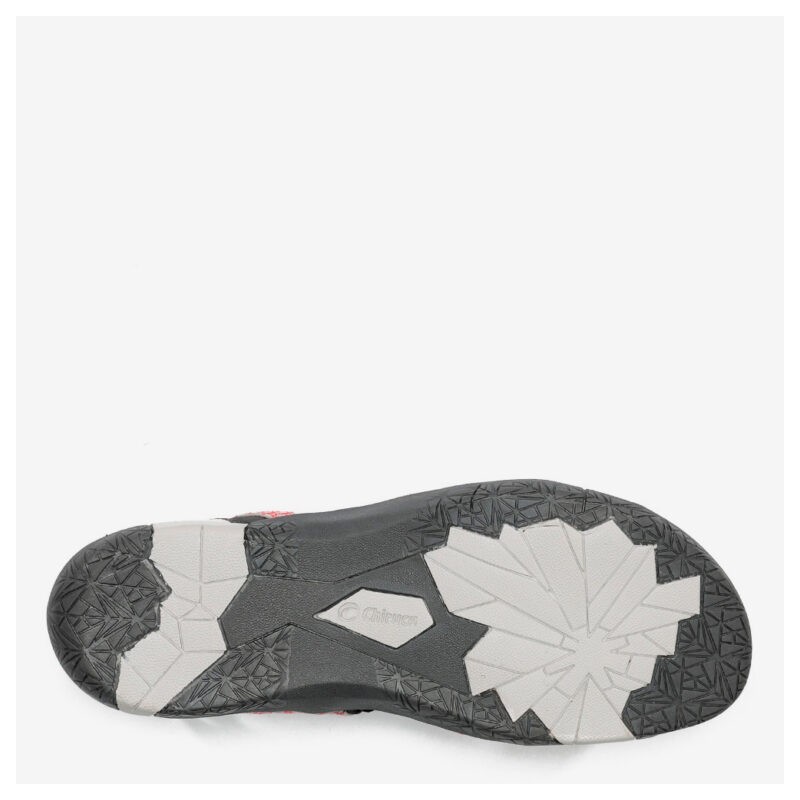 SANDALIA TIRAS COLORES NARANJA