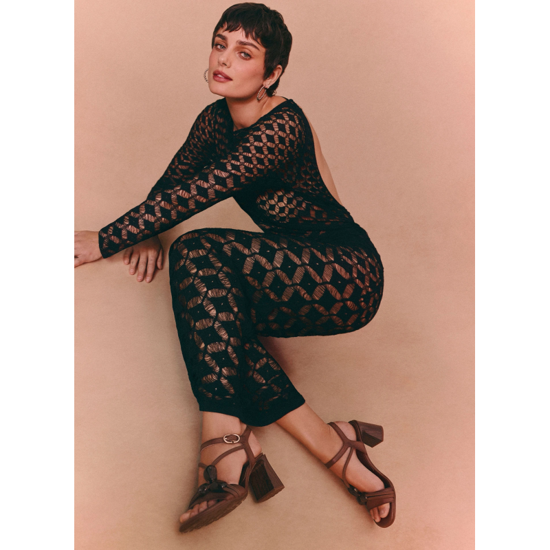 SANDALIA TIRA T, AVELLANA