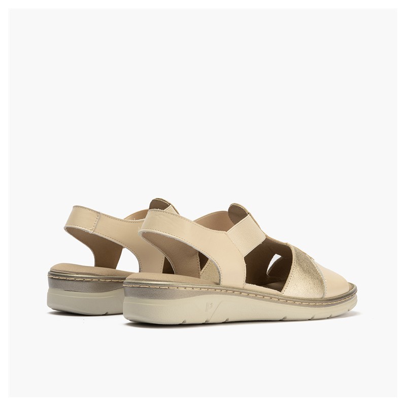 SANDALIA CREMA