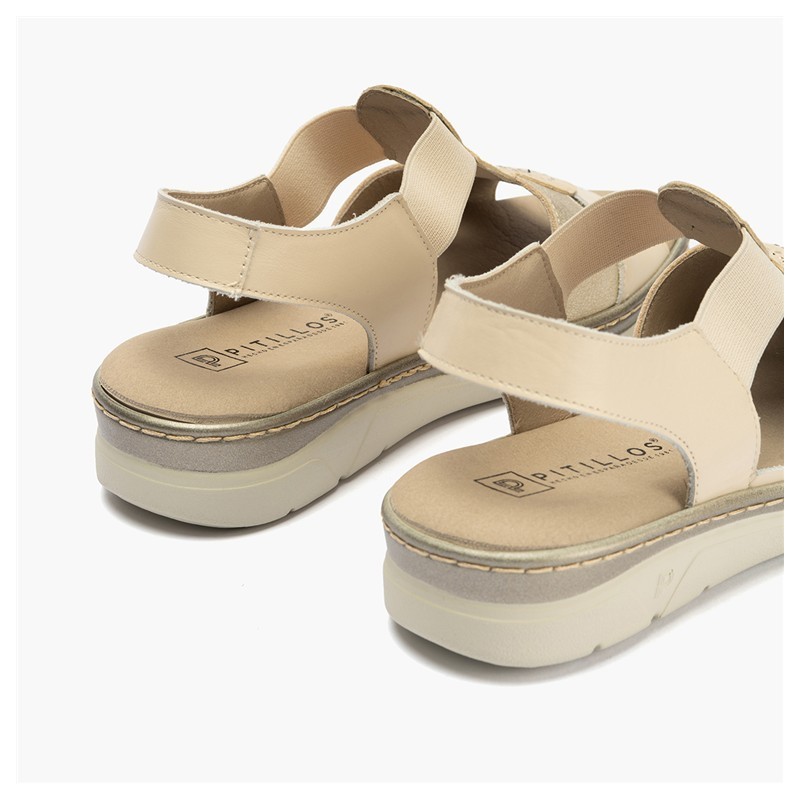 SANDALIA CREMA