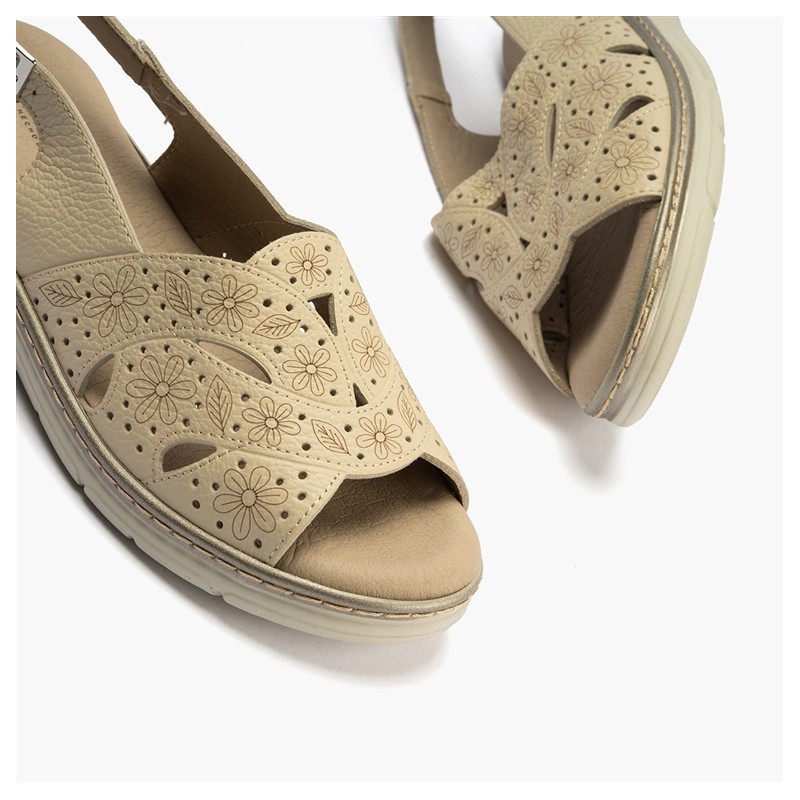 SANDALIA FANTASIA CREMA