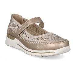 MERCEDITAS PICADO VELCRO PLATINO