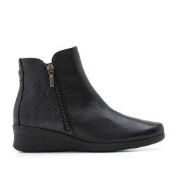 BOTIN CREMALLERA VISTA NEGRO