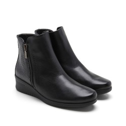 BOTIN CREMALLERA VISTA NEGRO