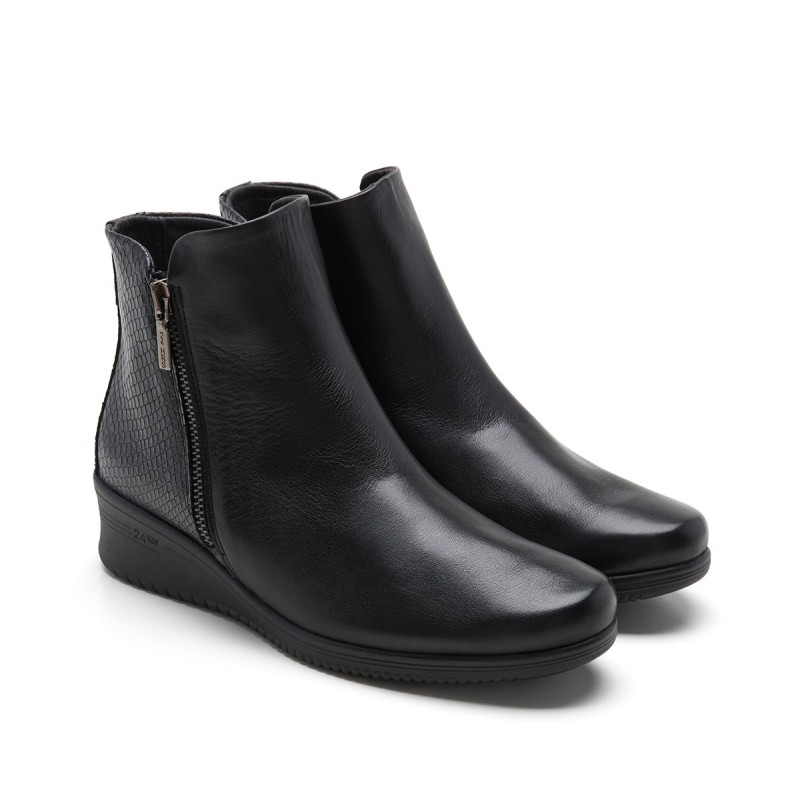 BOTIN CREMALLERA VISTA NEGRO