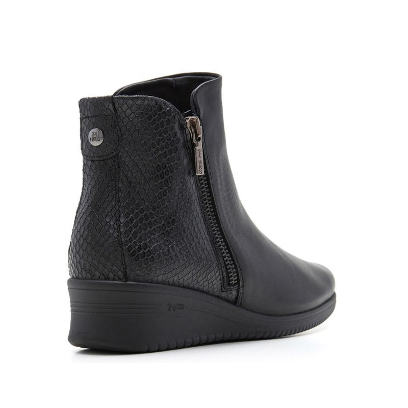 BOTIN CREMALLERA VISTA NEGRO