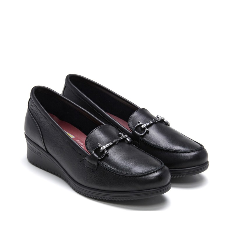 MOCASIN ESTRIBO NEGRO