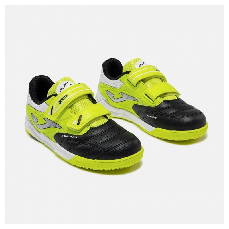 DEPORTIVO VELCROS NEGRO INDOOR