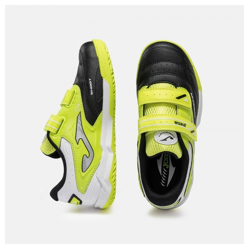 DEPORTIVO VELCROS NEGRO INDOOR