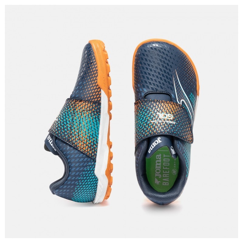 DEPORTIVO VELCRO BAREFOOT MARINO TURF