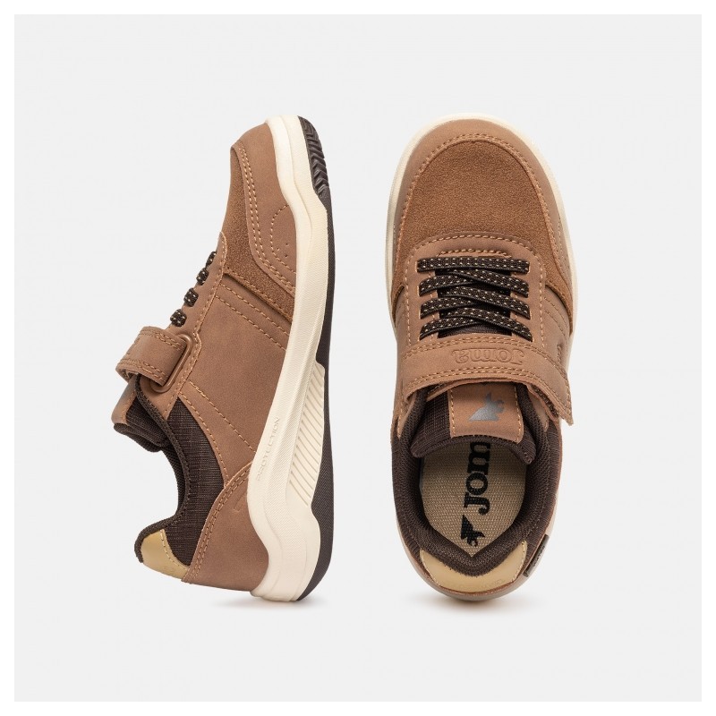 DEPORTIVO ELASTICO Y VELCRO CAMEL