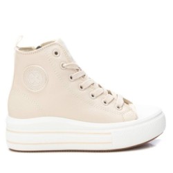 BOTIN CORDON Y CREMALLERA BEIG