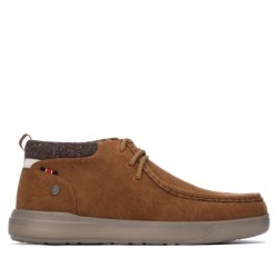 BOTIN CORDONES ANTE CAMEL