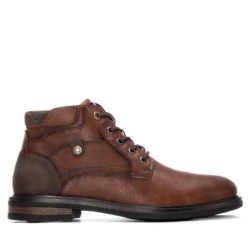 BOTIN CORDONES CAMEL