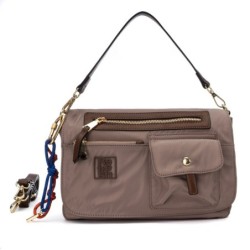 BOLSO TEXTIL  TAUPE