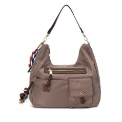 BOLSO TEXTIL TAUPE