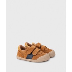 DEPORTIVO VELCROS BAREFOOT MOSTAZA