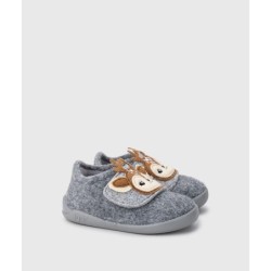 ZAPATILLA CASA RENO BAREFOOT GRIS