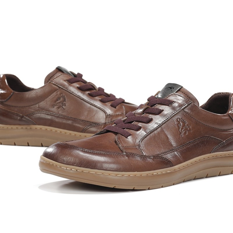 BLUCHER ELASTICOS CUERO