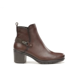 BOTIN APLIQUE TOBILLO CASTAÑO