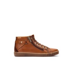 BOTIN CORDON Y CREMALLERA CUERO