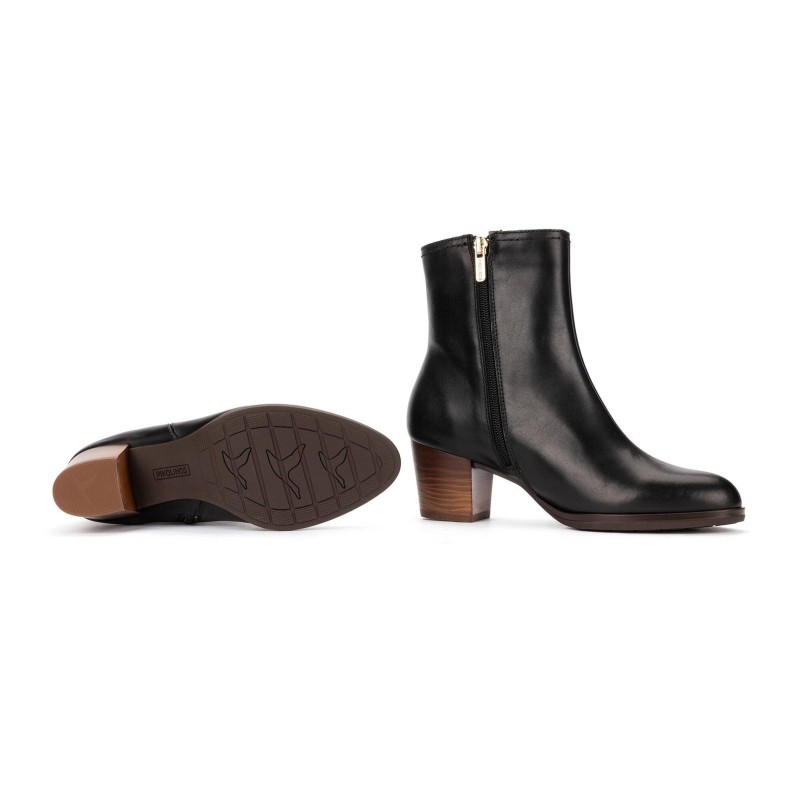 BOTIN ELASTICO LATERAL NEGRO