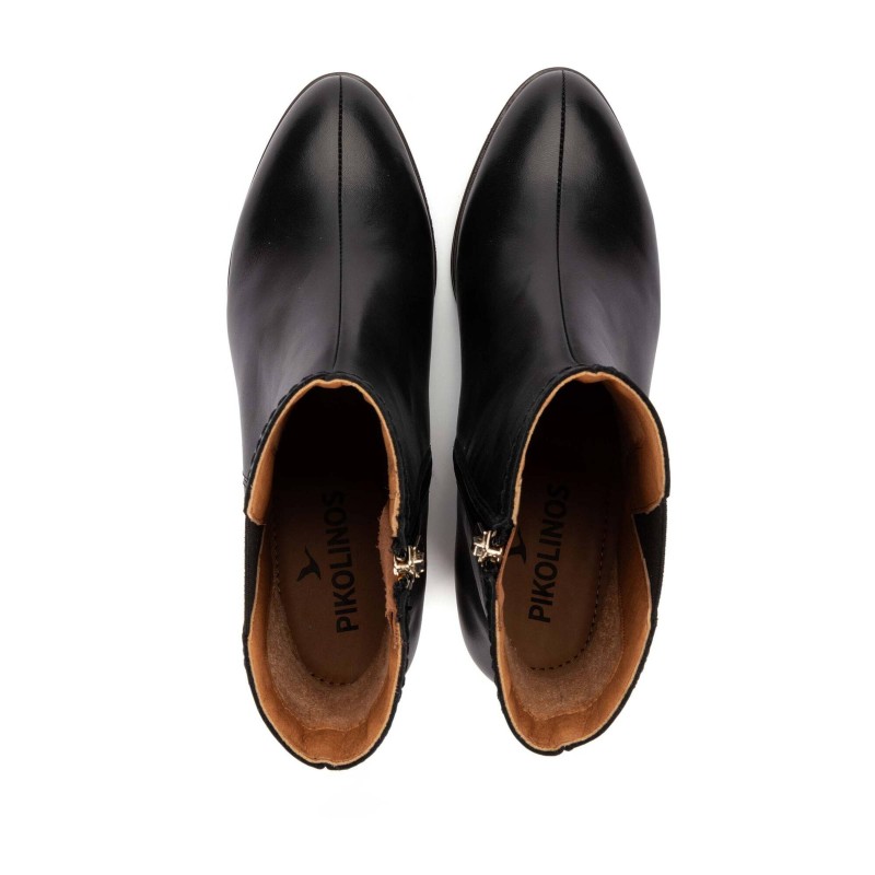 BOTIN ELASTICO LATERAL NEGRO