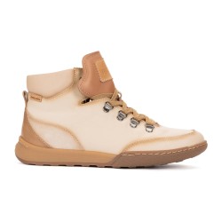 BOTIN CORDONES MARFIL
