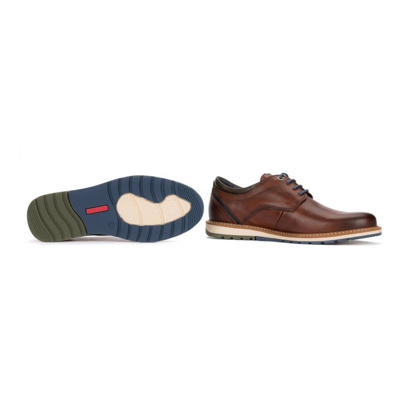 BLUCHER CORDONES CUERO