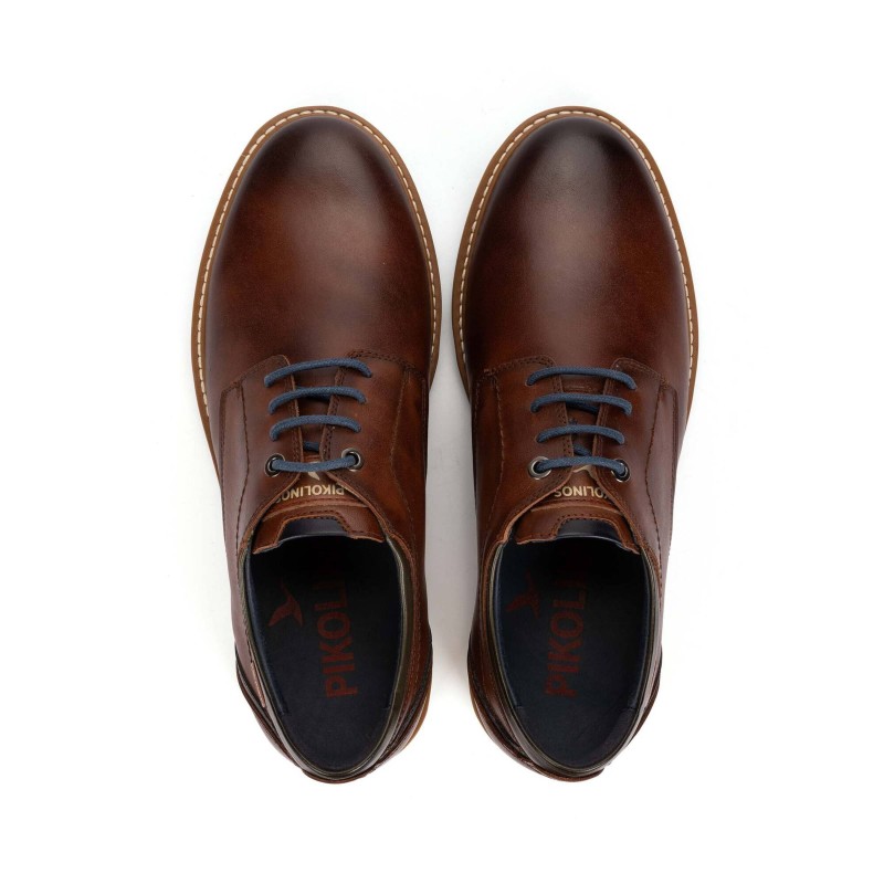 BLUCHER CORDONES CUERO