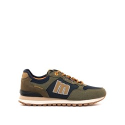 DEPORTIVO CORDONES KAKI-MARINO