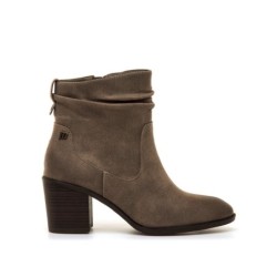 BOTIN ARRUGADO TAUPE OSCURO