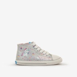 BOTA SNEAKERS PLATA