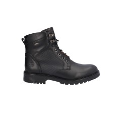 BOTIN CORDONES PIEL NEGRO