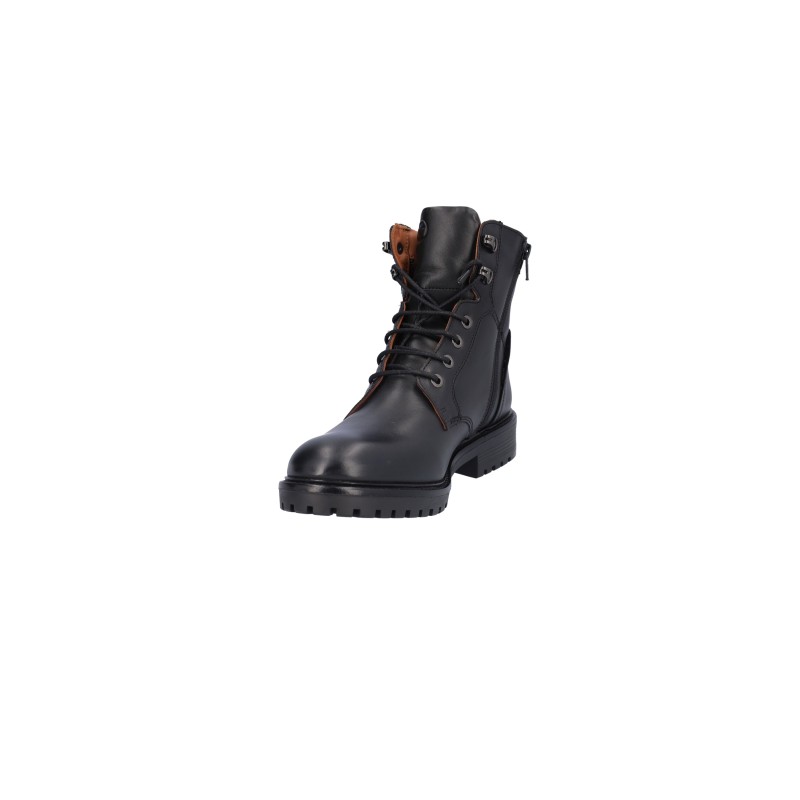 BOTIN CORDONES PIEL NEGRO