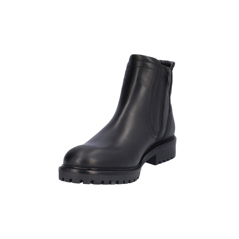 BOTIN ELASTICO LATERAL PIEL NEGRO