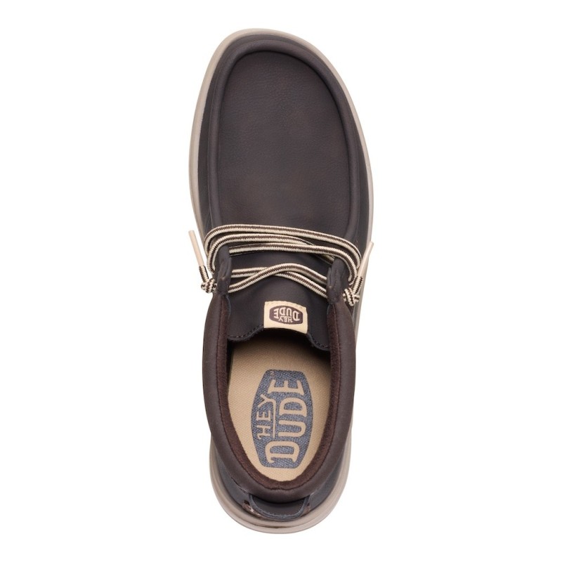 BOTIN CORDON ELASTICO MOLE BROWN
