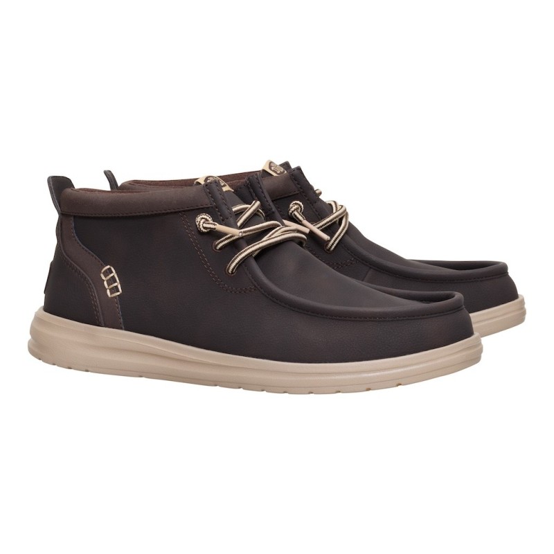 BOTIN CORDON ELASTICO MOLE BROWN