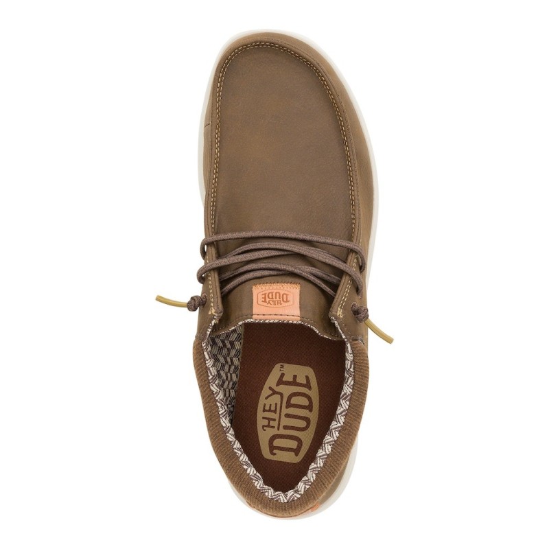 ZAPATO CORDON ELASTICO BROWN