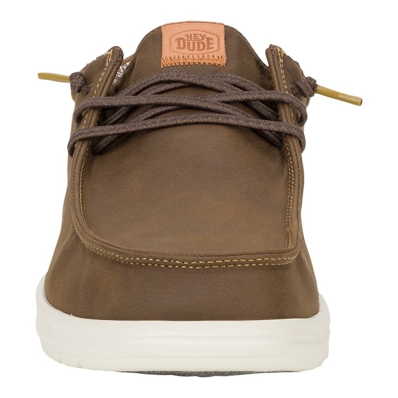 ZAPATO CORDON ELASTICO BROWN