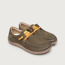 ZAPATO CON ELASTICO KAKI