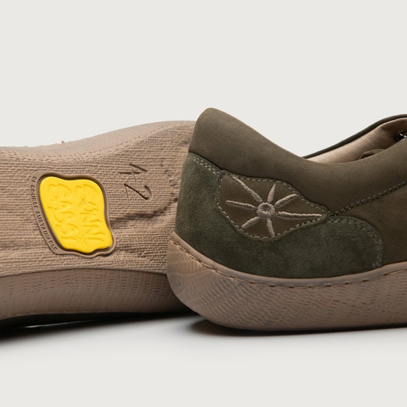 ZAPATO CORON ELASTICO KAKI