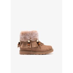 BOOTS FUR BROWN