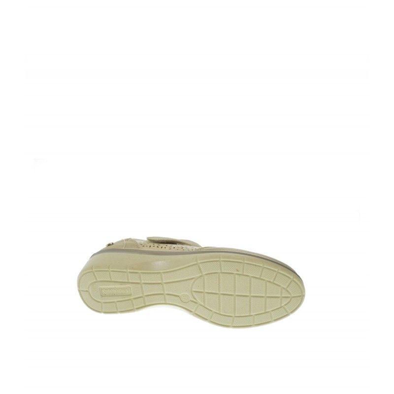 MERCEDITAS CONFORT VELCRO PLATINO