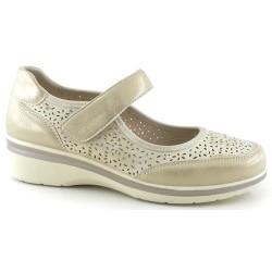 MERCEDITAS CONFORT VELCRO PLATINO