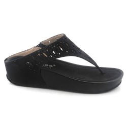 ESCLAVA TROQUELADOS STRASS NEGRO
