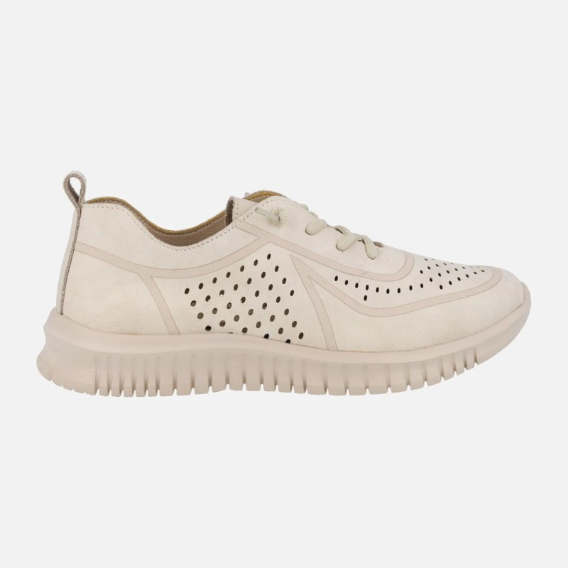 CASUAL SPORT CALADO BEIGE